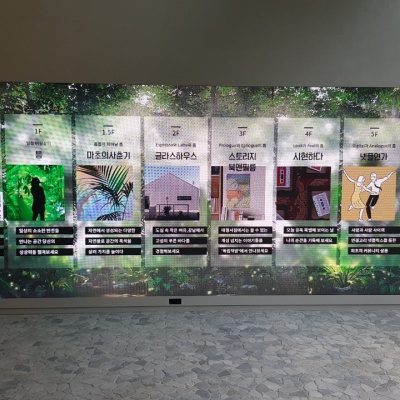 1F Entrance of Gangnam LG U+ Flagship Store (P2.97mm)